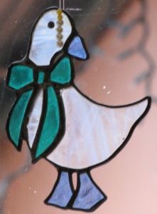 "Stained Glass Duck"