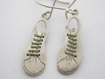 "Camper Shoe Earrings"