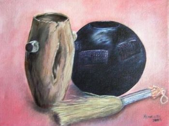 "African Zulu Work Tools"