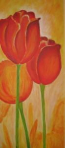 "orange tulips"
