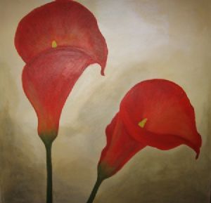"2 red lillies 2"