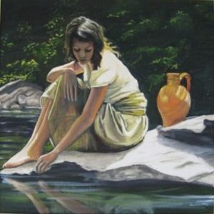 "Girl at Water"