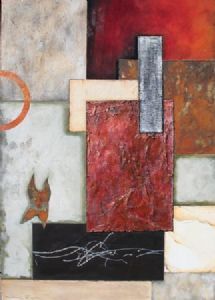 "Abstract with bird"