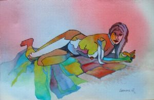 "Colorful Nude 3"