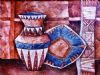 "Ethnic Pot and Plate Painting"