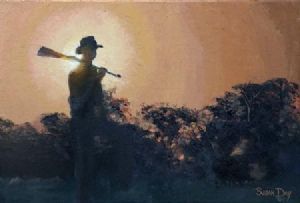 "Hunter - South African Sunset"