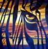 "Kalahari Sunset Zebra"
