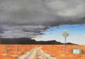 "Karoo sunset"