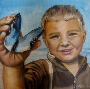 "Boy At Beach"