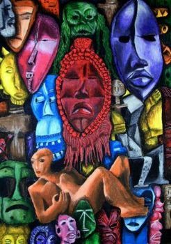 "African mask"