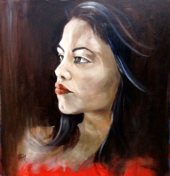 "Amy in Red"