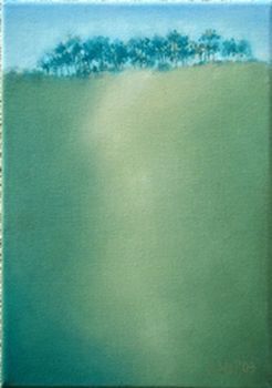"Trees on Cliff"
