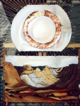 "Study of Pierneef Karoo landscape"