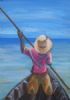 "Mozambican Boatman"