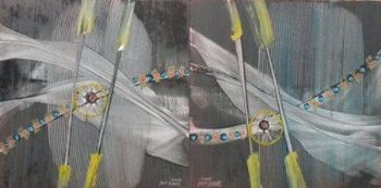 "Festive Moves Diptych"