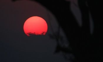"Hazy Sunset"