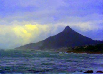 "Lions Head at Dusk"