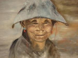 "Tibetan Woman"