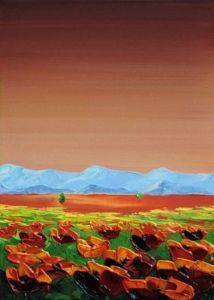 "Small Palette Knife Landscape"