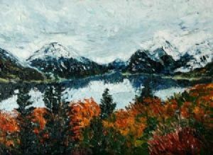 "Canada Winter Lake"