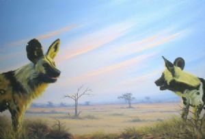 "Wild Dogs at Dawn"