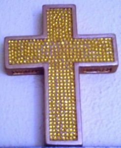 "Bob Crucifix Gold"