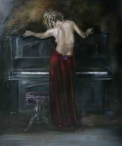 "Amanda at the Piano"