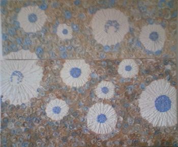 "Textured Flowers"