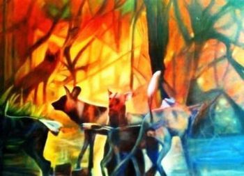 "Wild Dogs in Zambia"