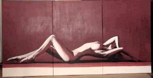 "Reclined Red"