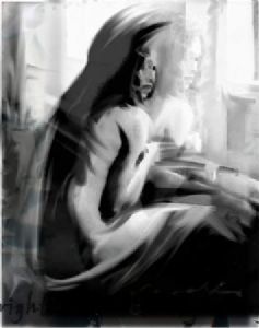 "Crouching Nude"