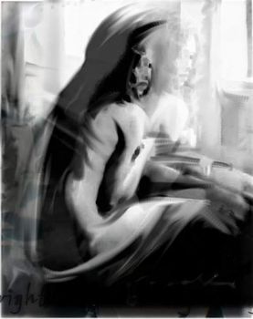 "Crouching Nude"