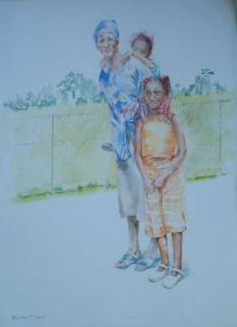 "Grandma and Grandchildren"