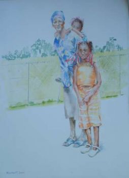 "Grandma and Grandchildren"