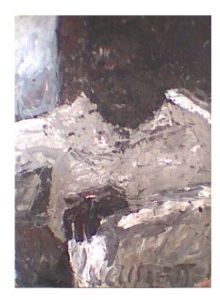 "Black Man Sitting"