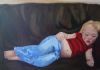 "Mini Dictator Sleeping"