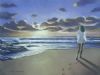 "Girl on Sunrise Beach"