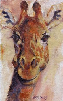 "Giraffe Portrait"
