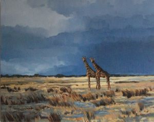 "Giraffe Etosha Namibia"