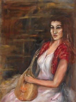 "Mandolin Player"