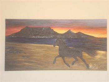 "Table Mountain sunset"