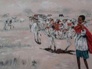 "Young African Shepherd"