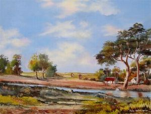 "Early Morning Scene"