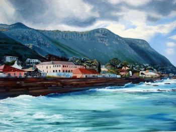 "Kalk Bay from the Brass Bell"