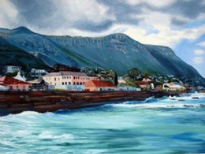 "Kalk Bay from the Brass Bell"