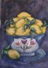 "Lemons in Antique Bowl"