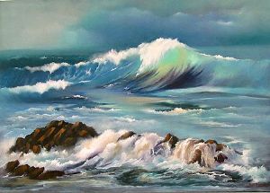 "Evening Waves"