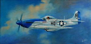 "352nd Bluenoser - North American P-51 Mustang"