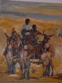 "Three donkeys unruly"
