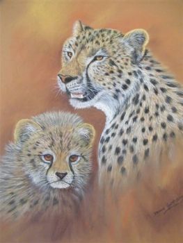 "Cheetah & Cub"